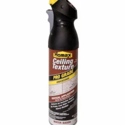 Homax Pro Grade Flat White Water-Based Drywall Surface Indoor Knockdown Ceiling Texture Spray 20 oz.