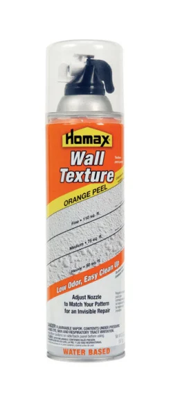 Homax White Water-Based Orange Peel Spray Texture 20 Oz. (Pack of 6)
