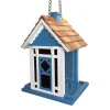Home Bazaar Songbird 1.8 lb. Wood Bird Feeder 2 ports