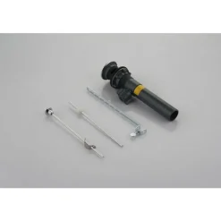 Home Plus Chrome Traditional Centerset Bathroom Sink Faucet 4 in.