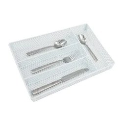 Homz 2 in. H X 10.2 in. W X 14.5 in. D Steel Drawer Organizer