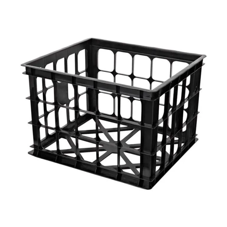 Homz 11 in. H x 15.5 in. W x 14 in. D Stackable Storage Bin (Pack of 6)