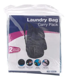 Homz Blue Nylon Laundry Bag