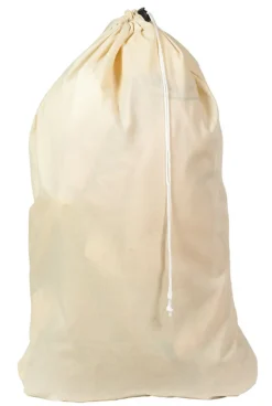 Homz Tan Canvas Laundry Bag