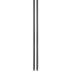 Honey Can Do 72 in. H x 1 in. W x 1 in. D Steel Shelf Pole with Leg Levelers (Pack of 2)