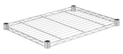 Honey Can Do 1 in. H x 24 in. W x 18 in. D Steel Shelf Rack Silver