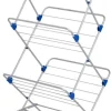Honey Can Do Dry-01105 60" Silver 3 Tier Mesh Top Premium Drying Rack