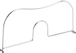 Honey Can Do SHF-04043 18" Chrome Shelf Divider (Pack of 10)