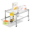 Honey Can Do SHF-01867 17.75" X 14.75" X 11" Steel Adjustable Shelf With Under Cabi (Pack of 3)
