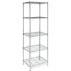 Honey-Can-Do 72 in. H X 24 in. W X 18 in. D Steel Multi Rack Shelving Unit