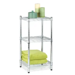 Honey-Can-Do 30 in. H X 15 in. W X 14 in. D Steel Shelving Unit