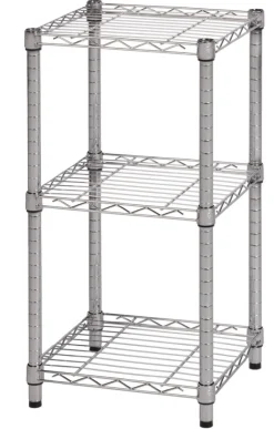 Honey-Can-Do 30 in. H X 15 in. W X 14 in. D Steel Shelving Unit