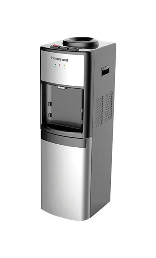 Honeywell Silver Commercial Grade Freestanding Water Cooler Dispenser 39 in.