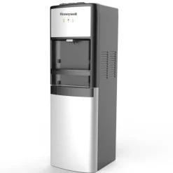 Honeywell Silver Commercial Grade Freestanding Water Cooler Dispenser 39 in.