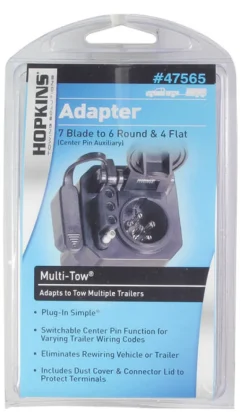 Hopkins 7 Blade to 6 Round Trailer Adapter
