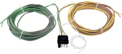 Hopkins 4 Flat Trailer Y Wiring Harness 20 ft.