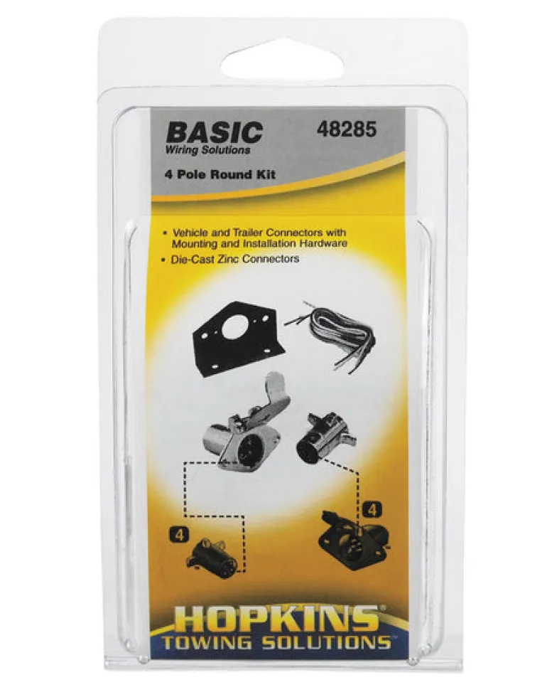 Hopkins 4 Round Trailer Connector