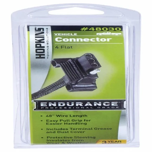 Hopkins Endurance 4 Flat Trailer Wiring Connector 48 in.