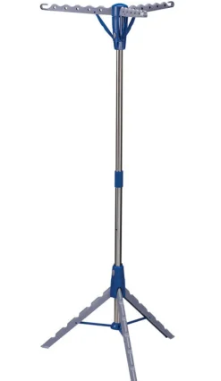 Household Essentials 65 in. H X 26 in. W X 26 in. D Metal Tripod Collapsible Clothes Drying Rack