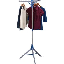 Household Essentials 65 in. H X 26 in. W X 26 in. D Metal Tripod Collapsible Clothes Drying Rack