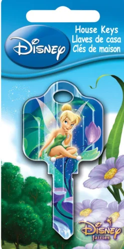 Howard Keys Disney Fairy House Key Blank Single sided For Kwikset and Titan Locks (Pack of 5)