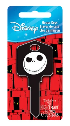 Howard Keys Disney Skeleton House Key Blank Single sided For Kwikset and Titan Locks (Pack of 5)