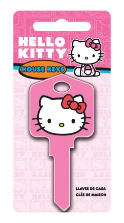 Howard Keys Hello Kitty Hello Kitty House/Office Key Blank Single sided For Kwikset and Titan Locks (Pack of 5)