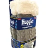 Huggle Slipper Socks Gray