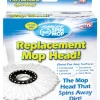 Hurricane 6 in. Spin Microfiber Mop Refill 1 pk