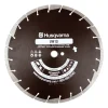 Husqvarna 14 in. D X 1 in. VH10 Diamond Segmented Rim Circular Saw Blade 24 teeth 1 pk