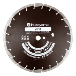 Husqvarna 14 in. D X 1 in. VH10 Diamond Segmented Rim Circular Saw Blade 24 teeth 1 pk