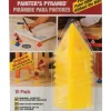 Hyde 2-1/2 in. W Yellow Plastic Painter's Pyramid Work Supports