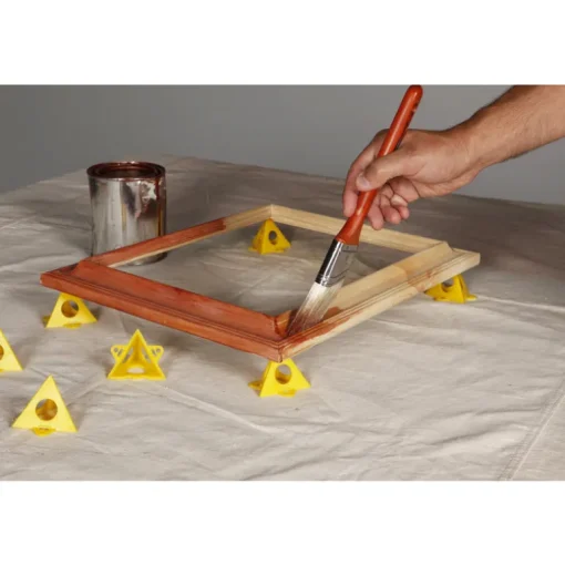 Hyde 2-1/2 in. W Yellow Plastic Painter's Pyramid Work Supports