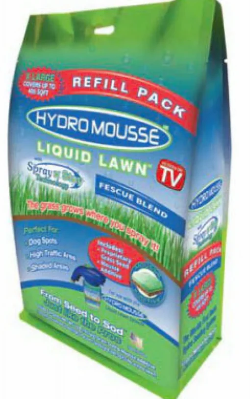 Hydro Mousse Liquid Lawn Fine Fescue Grass Full Sun Grass Seed 2 lb
