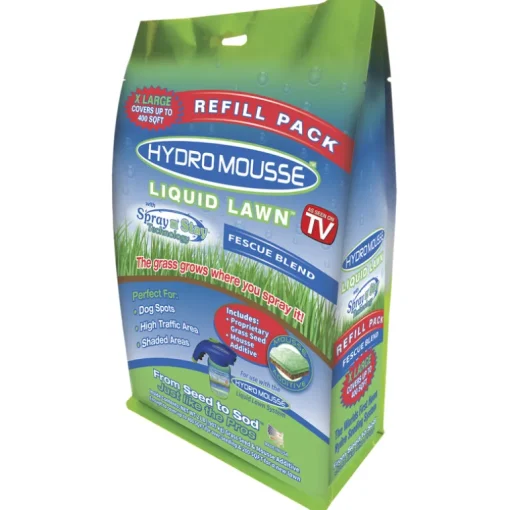 Hydro Mousse Liquid Lawn Fine Fescue Grass Full Sun Grass Seed 2 lb
