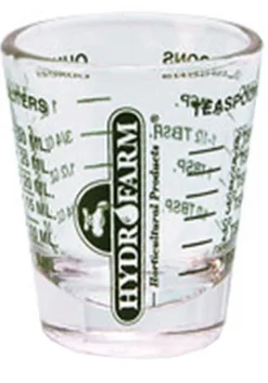 Hydrofarm Mini Measure Shot Glass (Pack of 12)