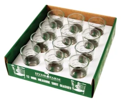 Hydrofarm Mini Measure Shot Glass (Pack of 12)