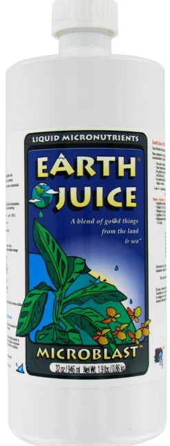 Hydro-Organics Hoj07601 1 Quart Earth Juice Microblast (Pack of 12)