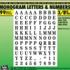 Hy-Ko 3/8 in. Black Vinyl Letters and Numbers 0-9, A-Z Self-Adhesive 1 pk (Pack of 10)