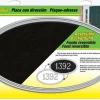 Hy-Ko Gloss Black Plastic Oval Address Plate (Pack of 3)