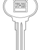 Hy-Ko Home Padlock Key Blank CLB1 Double sided For The Club (Pack of 10)