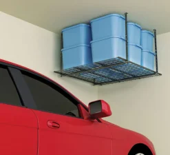 HyLoft 28 in. H x 45 in. W x 45 in. D Hammertone Steel Ceiling Mount