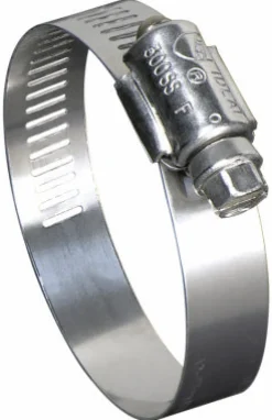 Ideal Tridon 11/16 in. 1-1/2 in. SAE 16 Silver Hose Clamp Stainless Steel Band