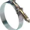 Ideal Tridon Tridon 4-9/16 in. 4-7/8 in. SAE 456 Hose Clamp Stainless Steel Band Spring Loaded T-Bol