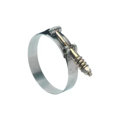 Ideal Tridon Tridon 4-9/16 in. 4-7/8 in. SAE 456 Hose Clamp Stainless Steel Band Spring Loaded T-Bol