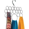 iDesign 11.5 in. H X 9.5 in. W X 5 in. L Steel Scarf Holder