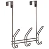 iDesign 12.5 in. H X 8.2 in. W X 5 in. L Steel Hook Rack