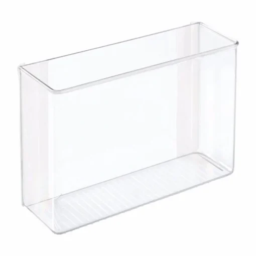 iDesign Affixx Linus 6-1/2 in. H X 3-1/2 in. W X 11 in. L Clear Cabinet Organizer