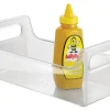 iDesign Clear Plastic Refrigerator Storage Caddy