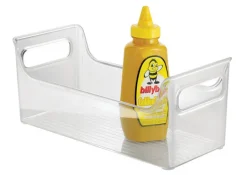 iDesign Clear Plastic Refrigerator Storage Caddy